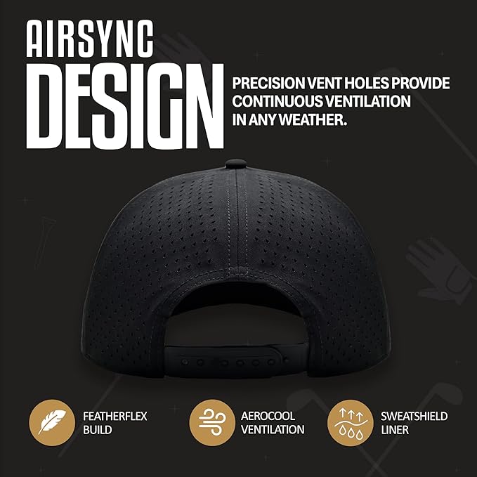 Curves & Clubs Titties Golf Hat - Funny Golf Hat, Titties Hat - Funny American Hat - One-Size-Fits-All - Men's Gifts
