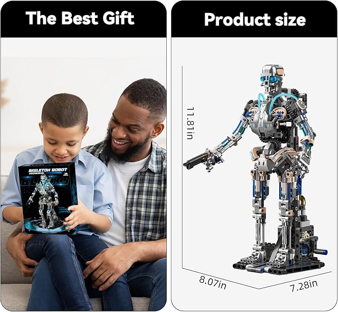 Mechanical Robot Model Set for Adults, Mechanical Programming - Image 7