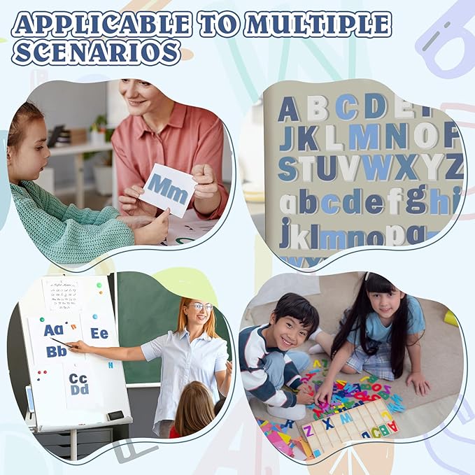 Breling 310 Pieces Felt Bulletin Board Letters Sticker - Image 7