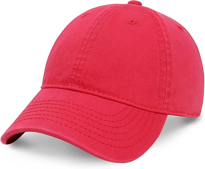 CHOK.LIDS Everyday Premium Dad Hat Unisex Cotton Baseball Cap for Men and Women Adjustable Lightweight Polo Style Curved Brim