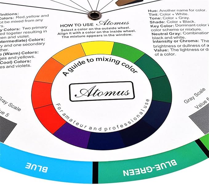 JimKing Creative Color Wheel, Paint Mixing Learning Guide, Art Class Teaching - Image 8