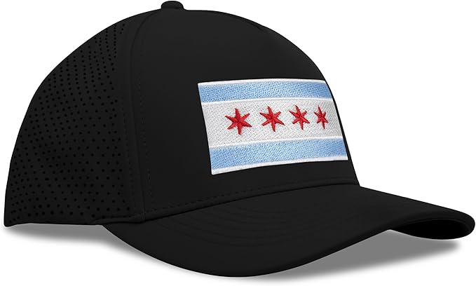 Performance Golf Hat – Adjustable Snapback Trucker Baseball Cap for Men & Women - Jetset Series
