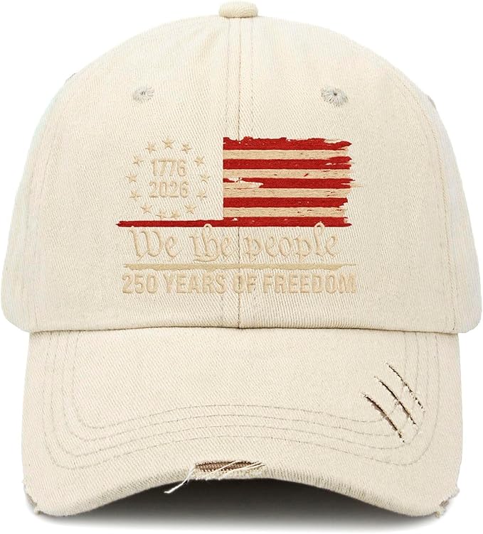 U.S. 250th Anniversary 250 Years Freedoms 1776-2026 Baseball Hats Funny