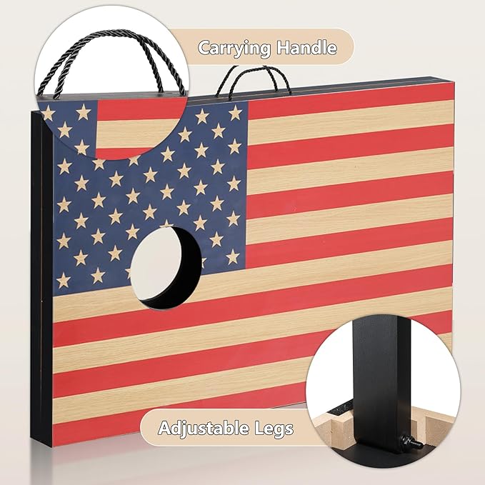 Cornhole Sets 4 x 2 ft / 3 x 2 ft - Image 3