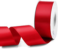 Humphrey's Craft 1-1/2 Inch Red Satin Ribbon Double Faced 25 Yards, Thick Silk by HumphreysCraft