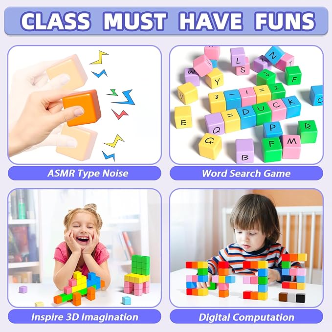 Magnetic Blocks, Magnet Building Toys - Image 3