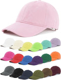 Zando Unisex Classic Baseball Caps Adjustable Sports Hats Outdoors Cotton Baseball Hat Cute Preppy Hat Golf Running Dad Hat