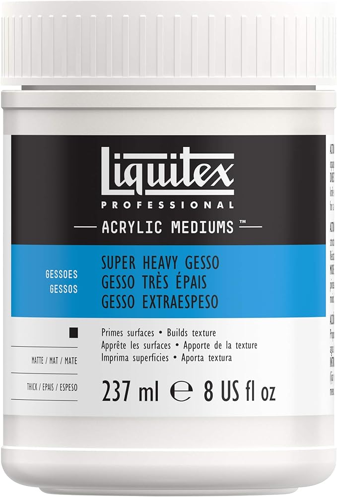 Liquitex Professional Gesso Surface Prep Medium, Super Heavy by Liquitex