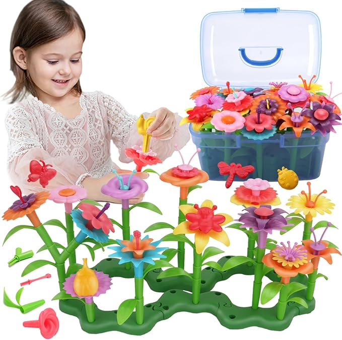 BIRANCO. Flower Garden Building Toys by BIRANCO