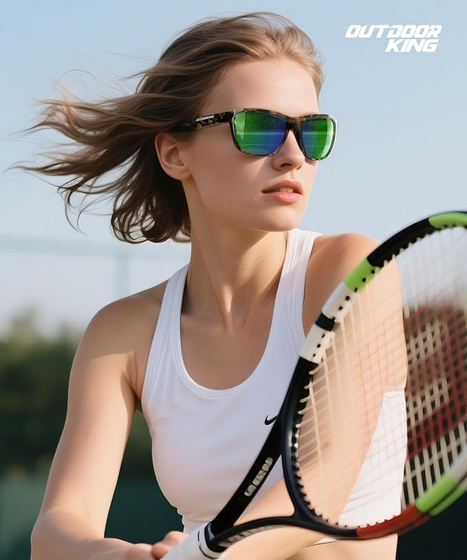 Polarized Running Sunglasses for Women Mens Sun Glasses for Cycling Fishing Driving Golf UV Protection