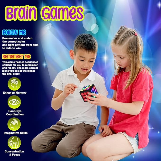 Electronic Brain & Memory Game Cube - Image 3