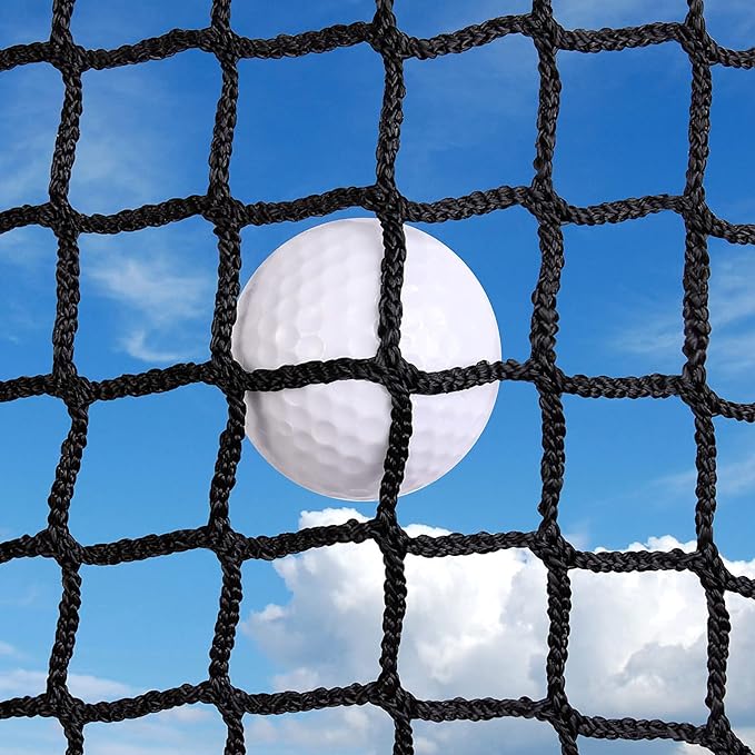 Golf Practice Net - Heavy Duty Nylon Netting, 10x10ft/10x15ft/10x20ft
