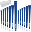 Karma Velour Golf Grips for Men, Women, Juniors | Undersize, Standard, Midsize, Oversize, & Jumbo | 6 Colors | Choose Single, 9, 13 Pack or Golf Club Grip Kit