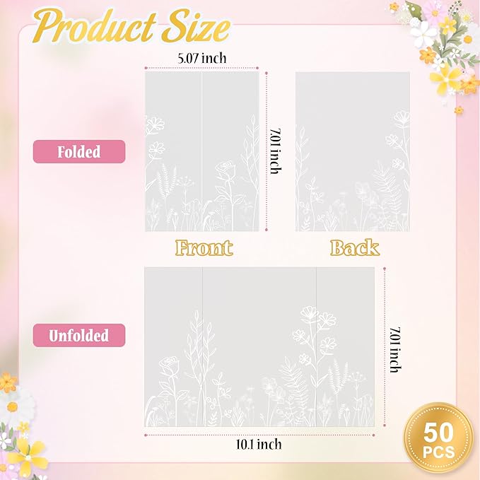 HAUTOCO 200 Pack Vellum Jackets - Image 3