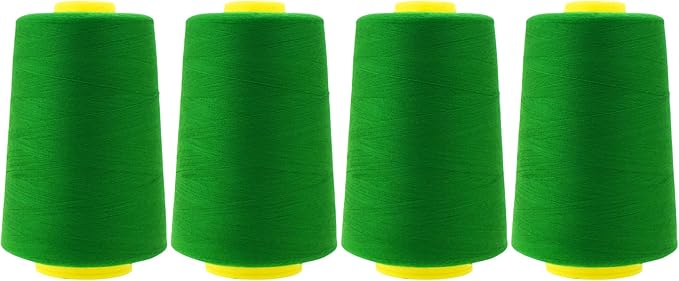 Mandala Crafts 4 Pack of Serger Threads Cones Spools by MandalaCrafts