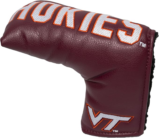 Team Golf NCAA Golf Club Vintage Blade Putter Headcover, Form Fitting Design, Fits Scotty Cameron, Taylormade, Odyssey, Titleist, Ping, Callaway