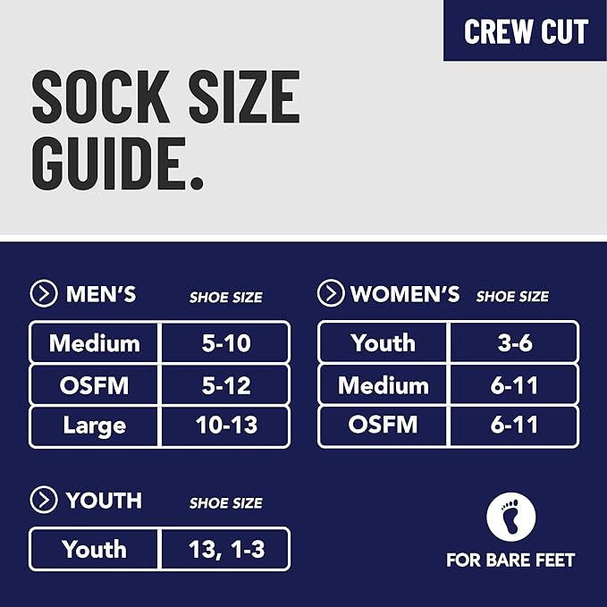 For Bare Feet Unisex Kids Savannah Bananas Team Color Crew Sock