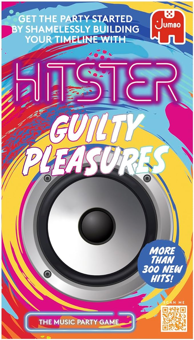 Jumbo Hitster - Guilty Pleasures, Fun Music Quiz Card Game, 2-10 Players - 300 - Image 4