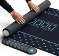 Newverest Poker Table Top 70" x 35", Texas Hold'em Poker Mat by Newverest