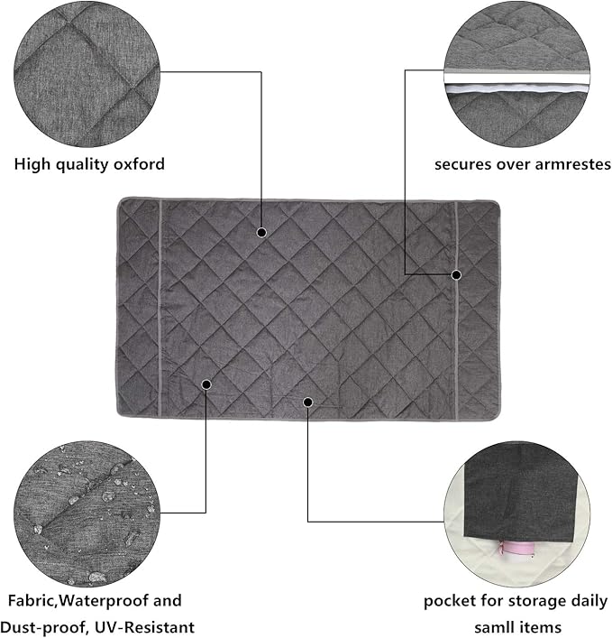 Golf Cart Seat Covers,EZGO Seat Cover,Heavy Duty Golf Cart Seat Blanket,Waterproof Travel Sports Cart Seat Cushion Covers for 2 Person Seats Club Car,Winter Golf Cart Accessories,Golf Cart Seat Cover