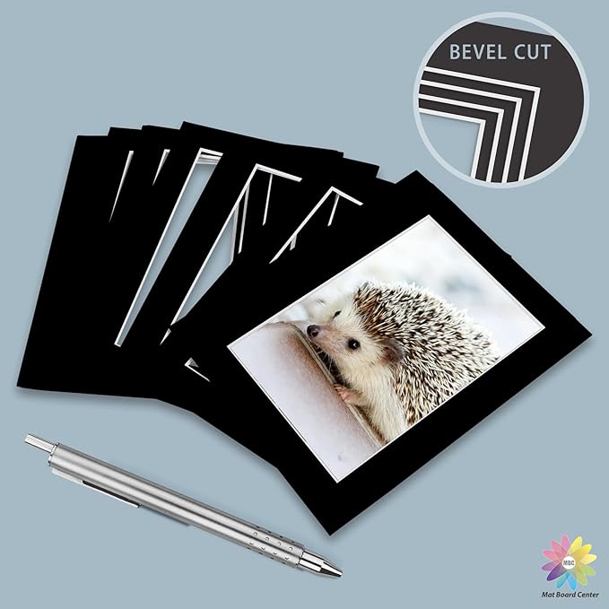 Mat Board Center, 5x7 for 4x6 Black Mats - Image 4