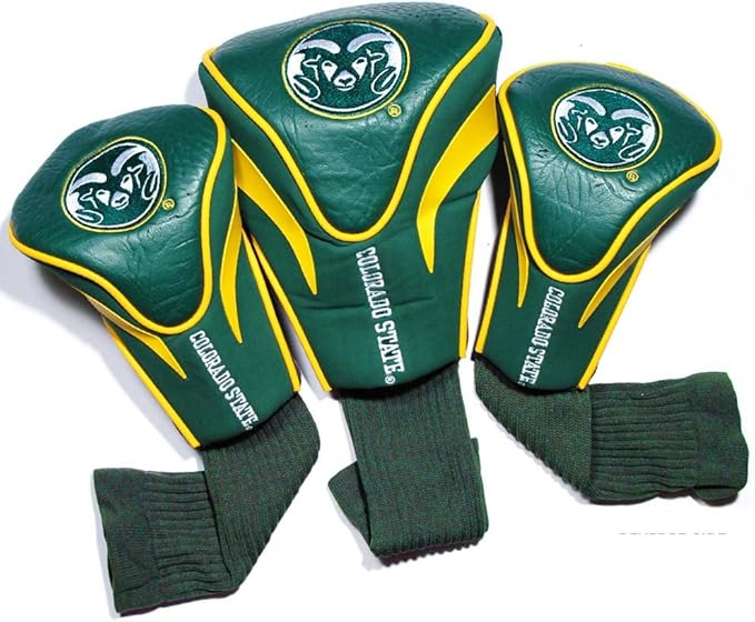 Team Golf NCAA Florida Gators Contour Golf Club Headcovers (3 Count) Numbered 1, 3, & X, Fits Oversized Drivers, Utility, Rescue & Fairway Clubs, Velour Lined for Extra Club Protection