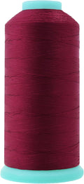 Mandala Crafts Bonded Nylon Thread Wine Heavy Duty Sewing Threads by MandalaCrafts