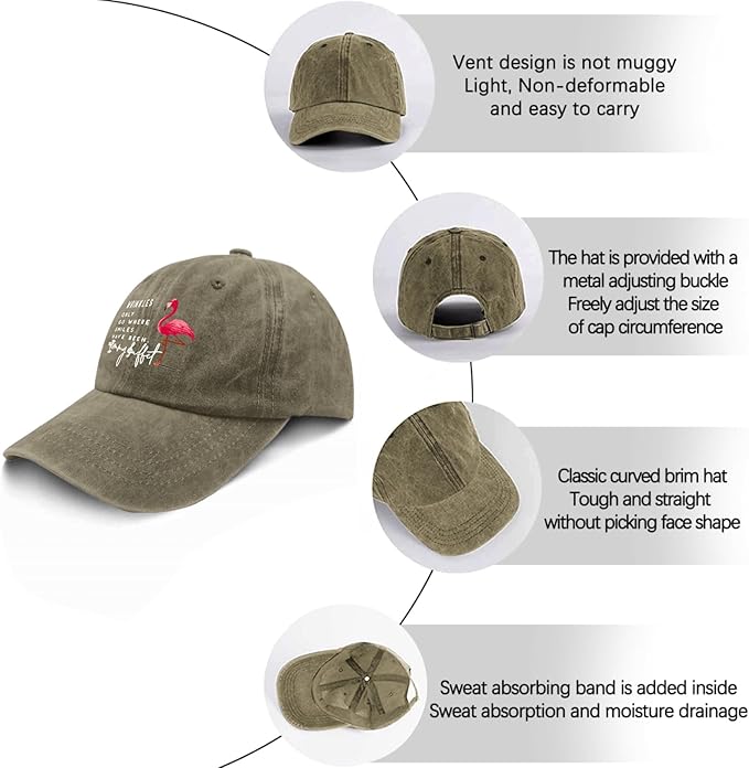 Jimmy Music Buffett Accessories Hats Its 5 Oclock Some Where Baseball Cap Mom Hat Pigment Black Womens Bucket