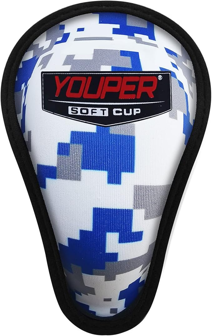 Youper Boys Youth Padded Sliding Shorts with Soft Protective Athletic Cup for Baseball, Football, Lacrosse