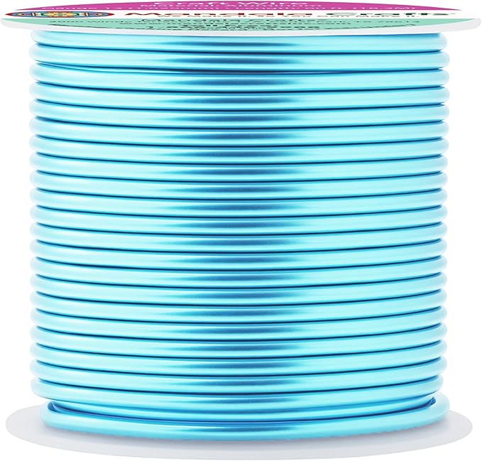 Mandala Crafts 13 Gauge Anodized Aluminum Craft Wire by MandalaCrafts