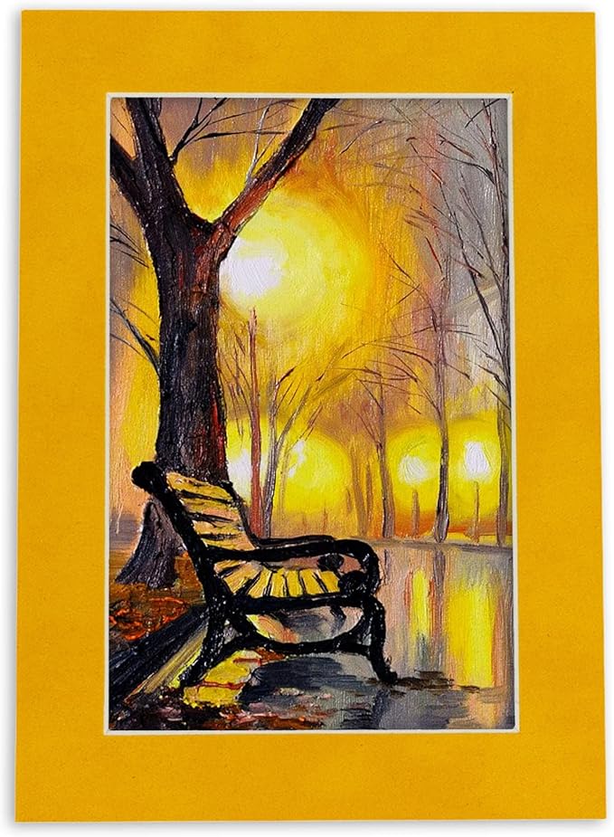 Pack of 25 Acid Free 8.5x11 Mats Bevel Cut - Image 7
