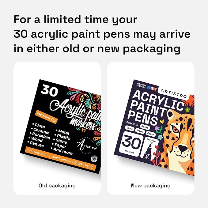 ARTISTRO - Fabric Paint pens and Paint Markers – Permanent Fabric Decorating - Image 2