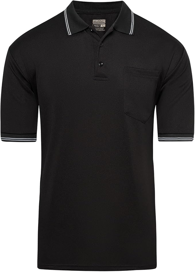 Murray Sporting Goods Umpire Shirt Accessory Bundle - Shirt, Bag, Brush, Indicator Accessory Kit