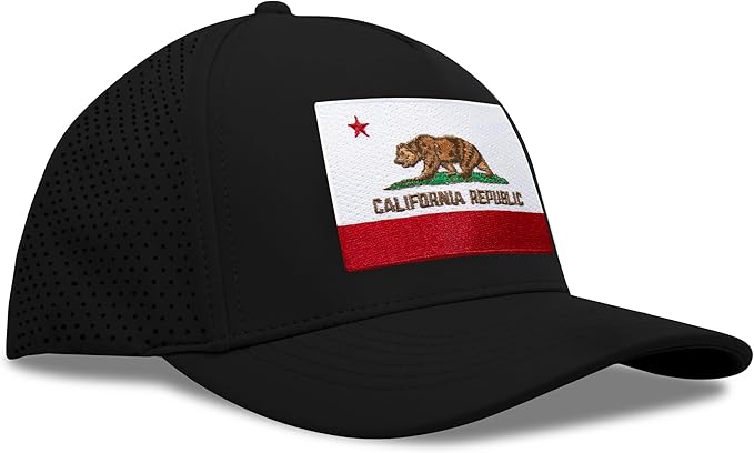 Performance Golf Hat – Adjustable Snapback Trucker Baseball Cap for Men & Women - Jetset Series