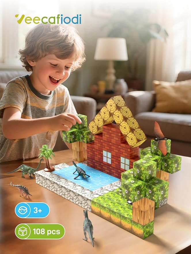 108PCS Magnetic Building Blocks - Image 5