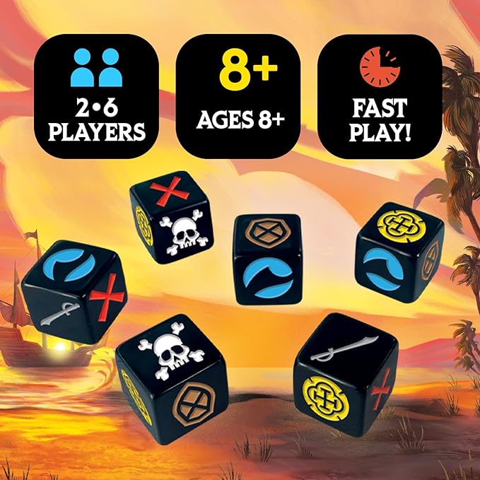 Booty Dice | Quick Pirate Dice Game | Great - Image 2