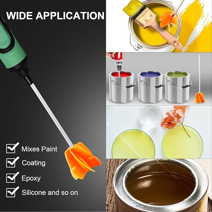 New Design Paint Mixer Drill Attachment - Image 3