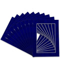 Pack of Ten Acid Free 11x14 Mats Bevel Cut by Poster+Palooza
