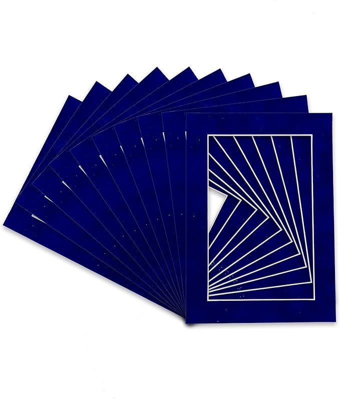 Pack of 25 Acid Free 11x14 Mats Bevel Cut by Poster+Palooza