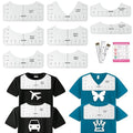 Vowlove Tshirt Ruler Guide for Vinyl Alignment by Vowlove