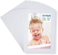 Egofine 4x6 White Picture Mats Pack of 14, Frame Mattes by Egofine