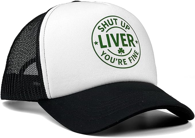 St Patricks Day hat Green Baseball Cap Shamrock Embroidered for man Women Funny