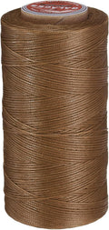 uxcell Flat Leather Sewing Waxed Thread, 270m / 295 Yards Polyester Wax String by uxcell