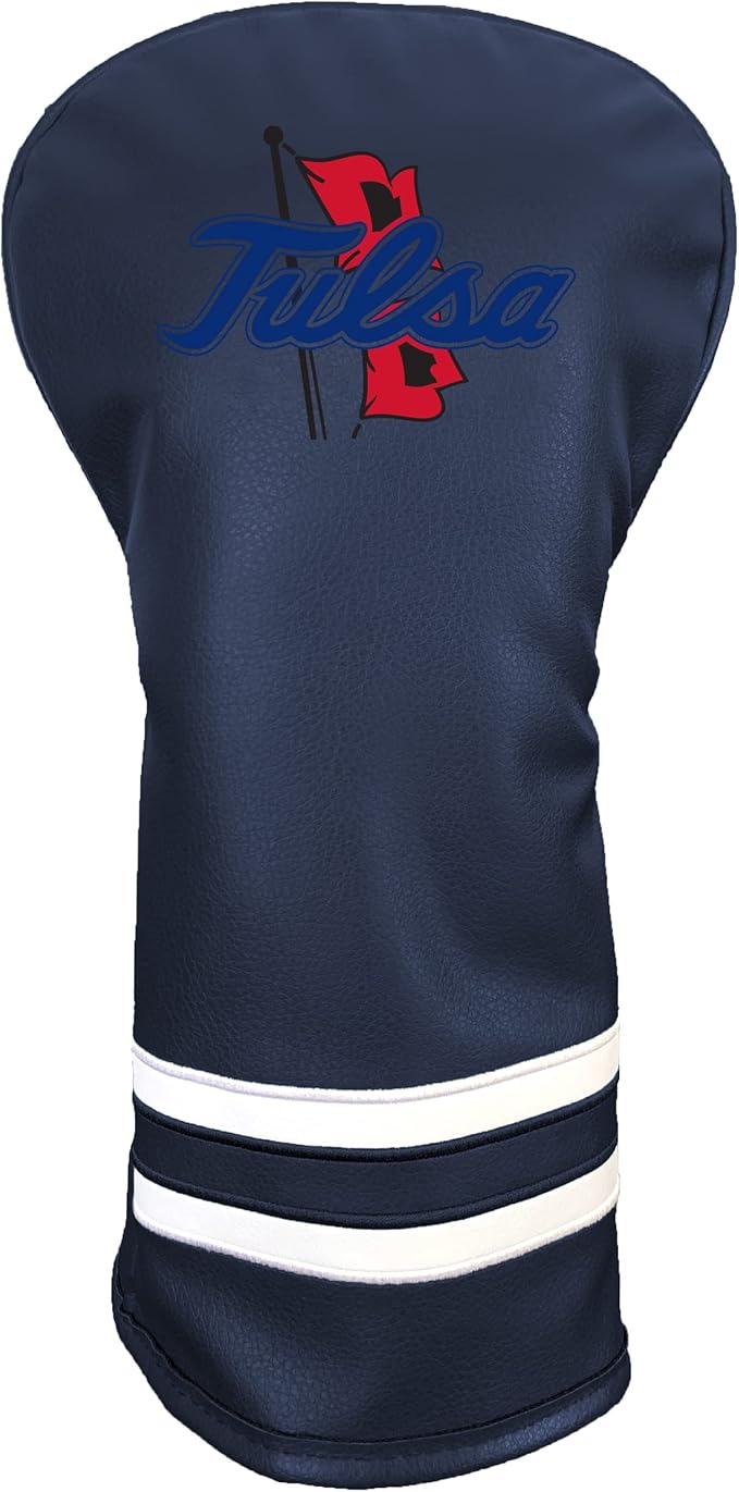 Team Golf NCAA Vintage Driver Golf Club Headcover (Printed), Form Fitting Design, Retro Design with Fleece Lining for Extra Club Protection