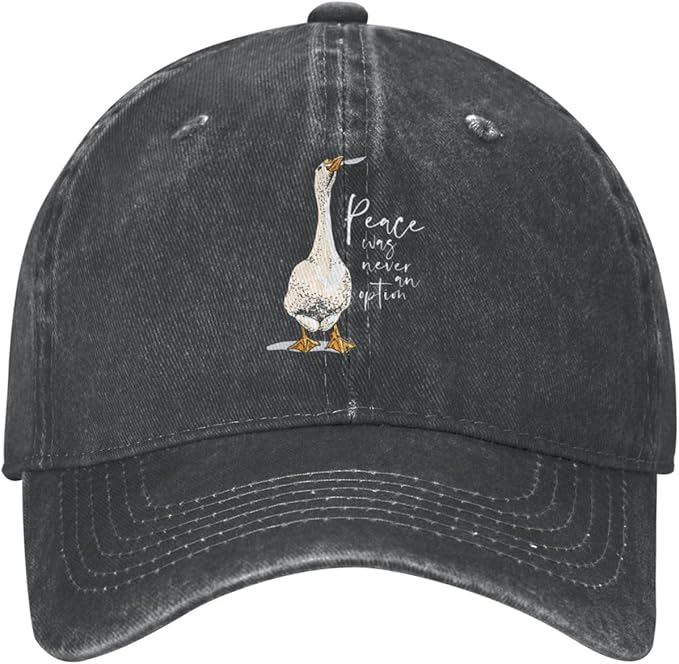 Funny Goose Hat Silly Goose On The Loose Hat Men Baseball Hats Funny Cap