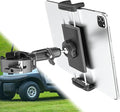 Charchendo Pro Golf Cart Series Tablet Mount - Heavy Duty Clamp for 1.1"-1.8" Tubes/Pipes, Tablet Holder with Anti-Slip Silicone, Perfect for ZGO/Club Car/Other Golf Carts, for 4-13in Devices