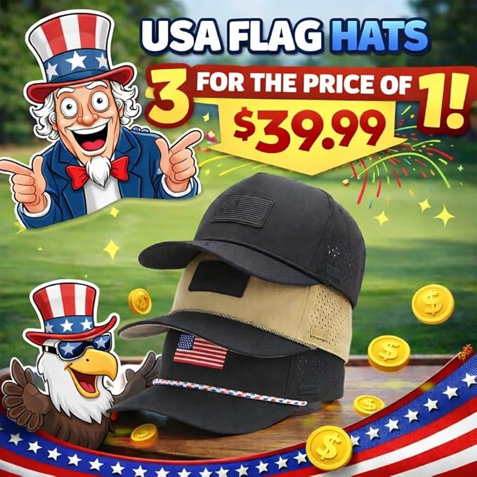 Curves & Clubs Titties Golf Hat - Funny Golf Hat, Titties Hat - Funny American Hat - One-Size-Fits-All - Men's Gifts