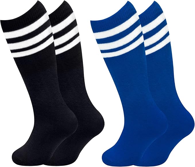 Olreco Toddler Soccer Socks Kids Baseball Socks Youth Softball Sock for Girls Boys Football Sock Boys Athletic Accessories