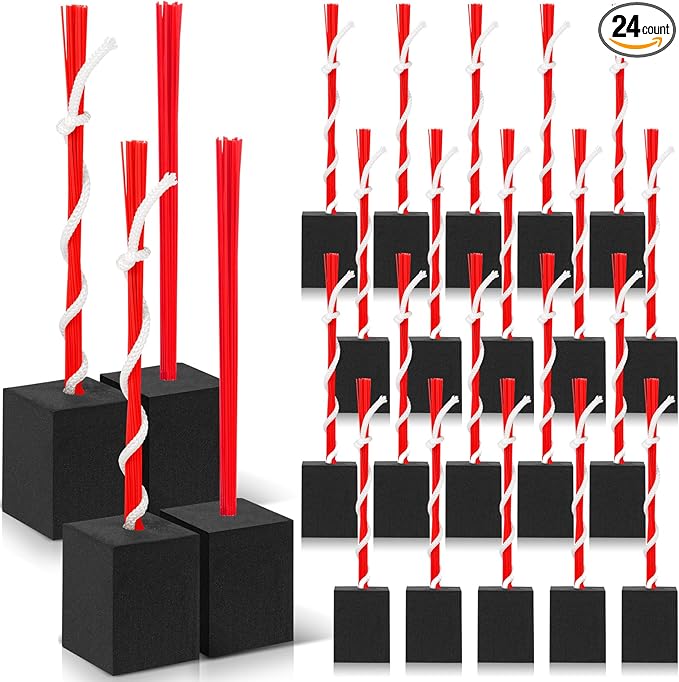 Shappy 24 Pieces Base Plugs with Tassels Heavy Duty Rubber Baseball Anchor Plug for Baseball Field Drill Softball Accessories