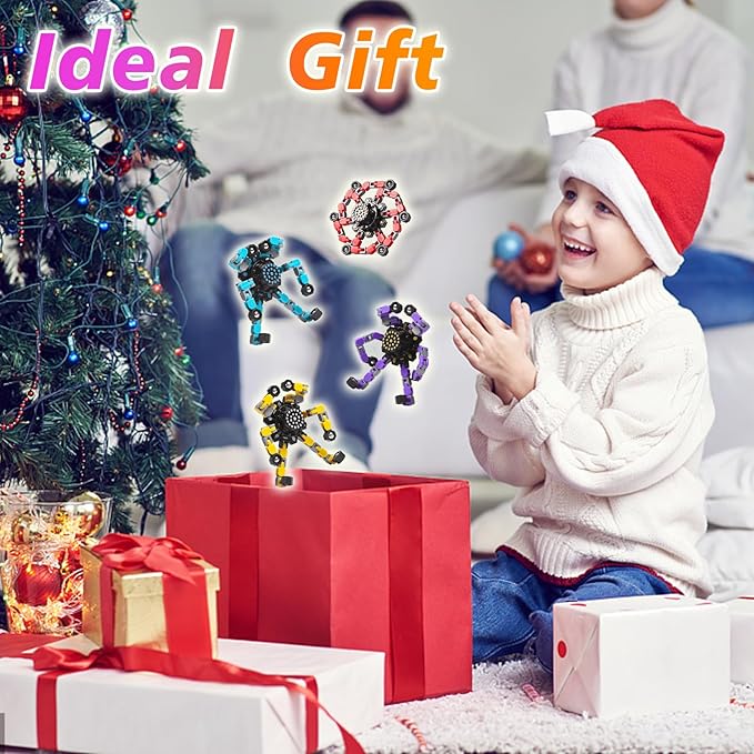 Transformable Fidget Spinners Toys 4 Pcs - Image 6